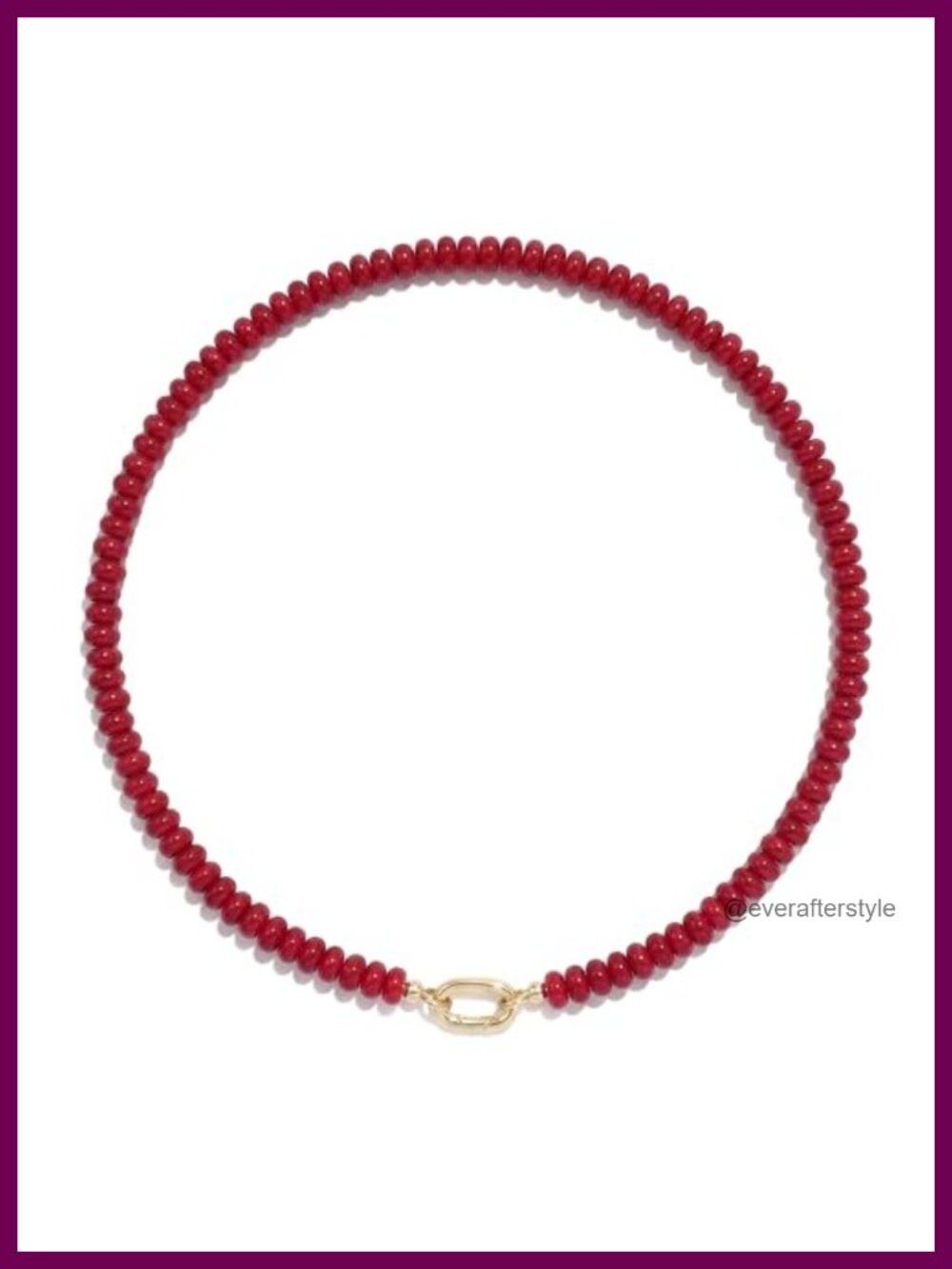 Natural Stone Beaded Choker Necklace for Women, Boho Layering Jewelry Gift
